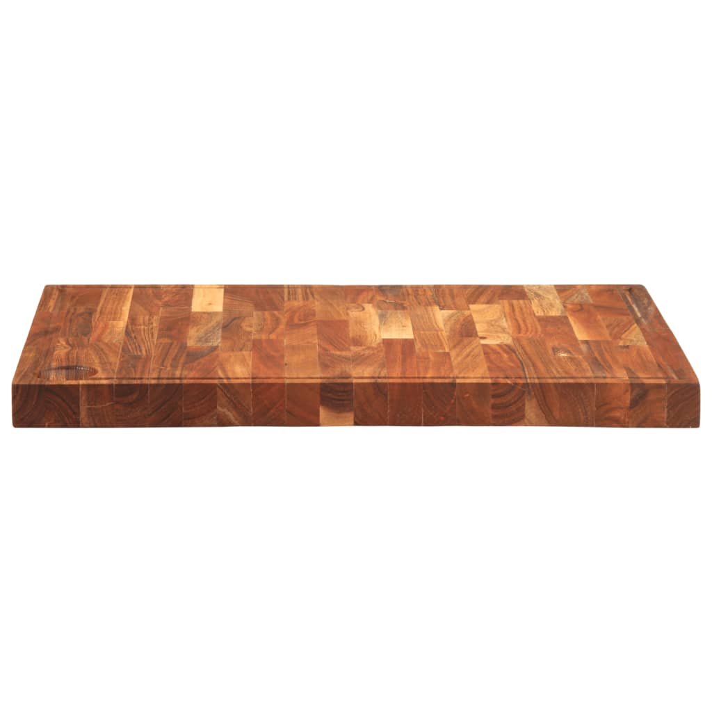 Schneidebrett 60x42x4 cm Massivholz Akazie