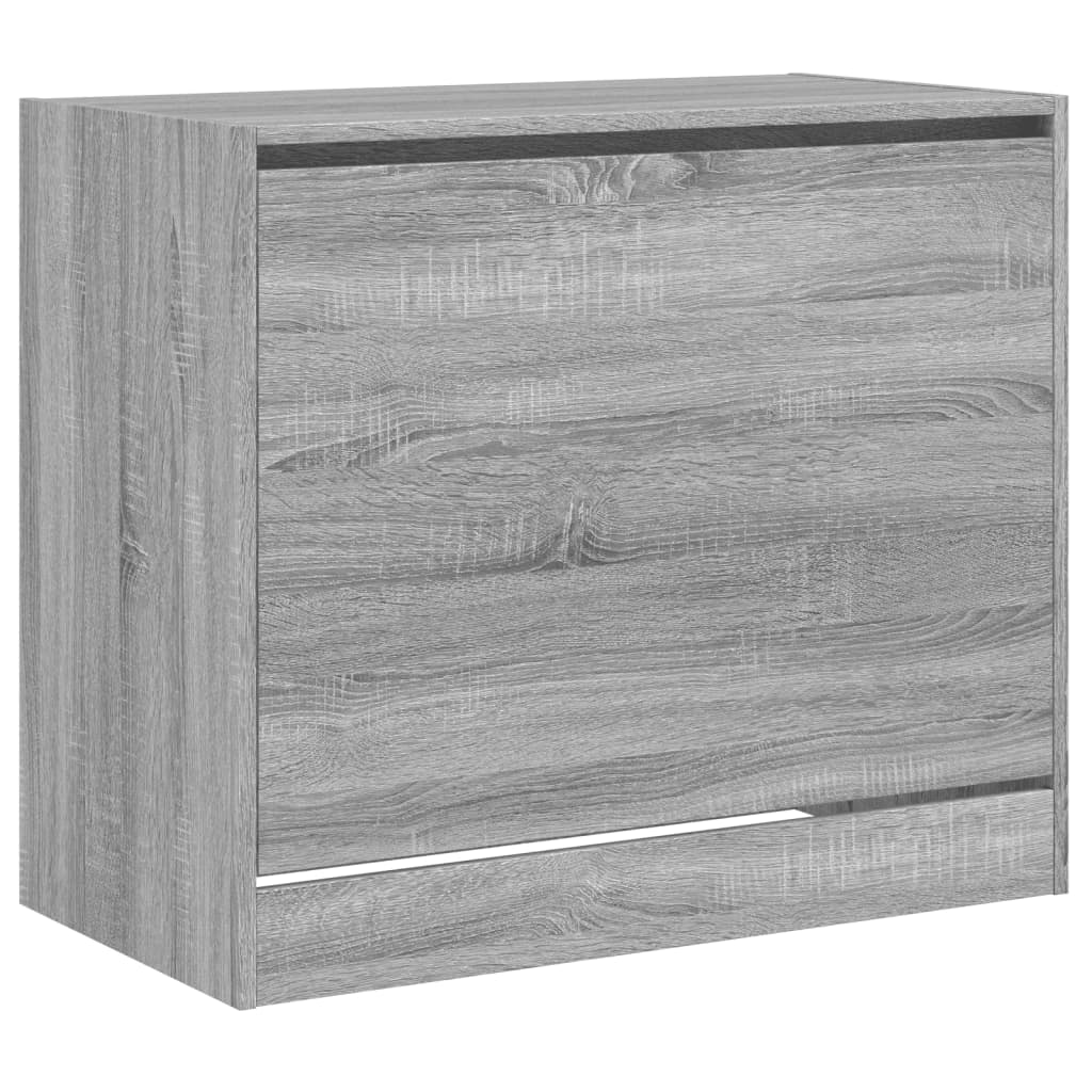 Schuhschrank Grau Sonoma 80x42x69 cm Holzwerkstoff