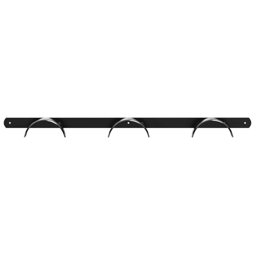 Trensenhalter für 3 Trensen Schwarz Eisen