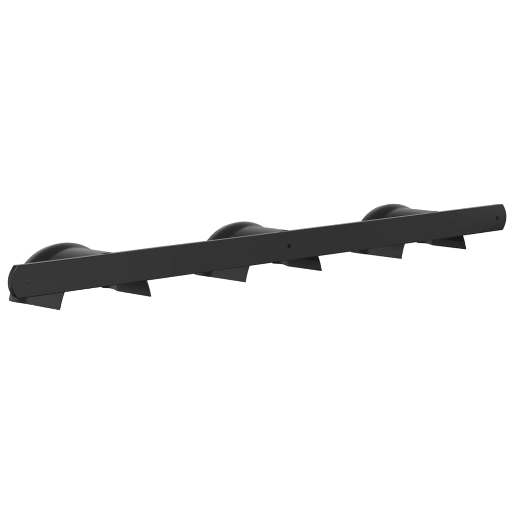 Trensenhalter für 3 Trensen Schwarz Eisen