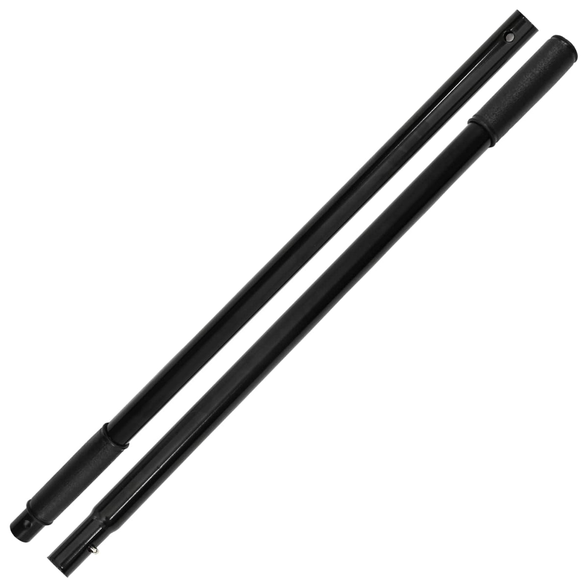 Heugabel-Stiel Ø3,5x127,5 cm Schwarz Stahl