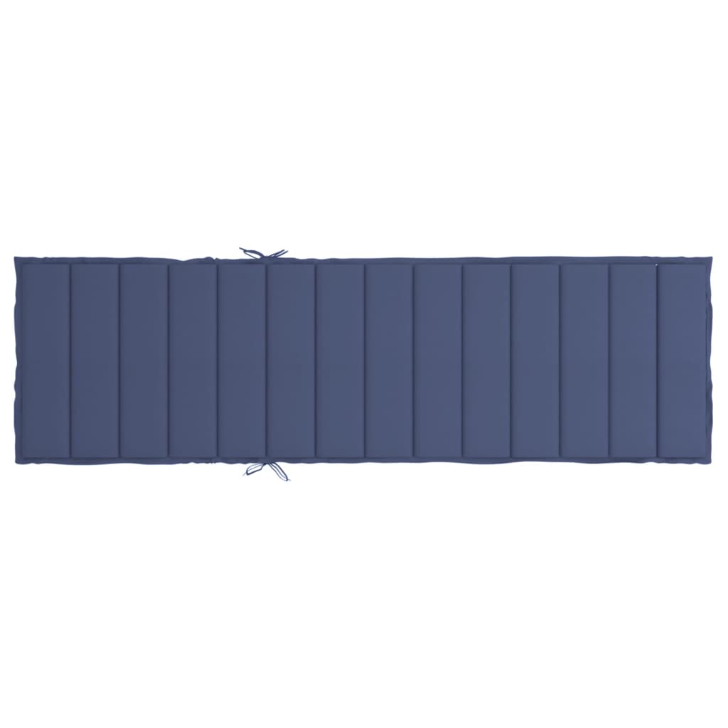 Sonnenliegen-Auflage Marineblau Oxford-Gewebe