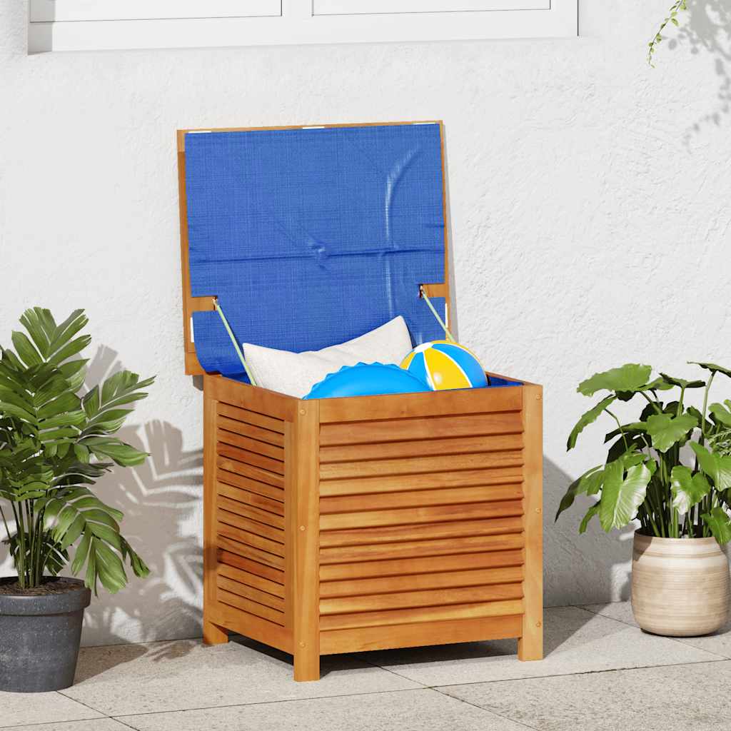 Gartenbox Mit Lüftungsschlitzen Massivholz Akazie
