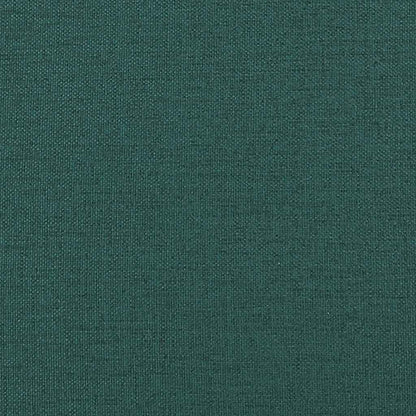 Chesterfield-Sofa 3-Sitzer Dunkelgrün Stoff