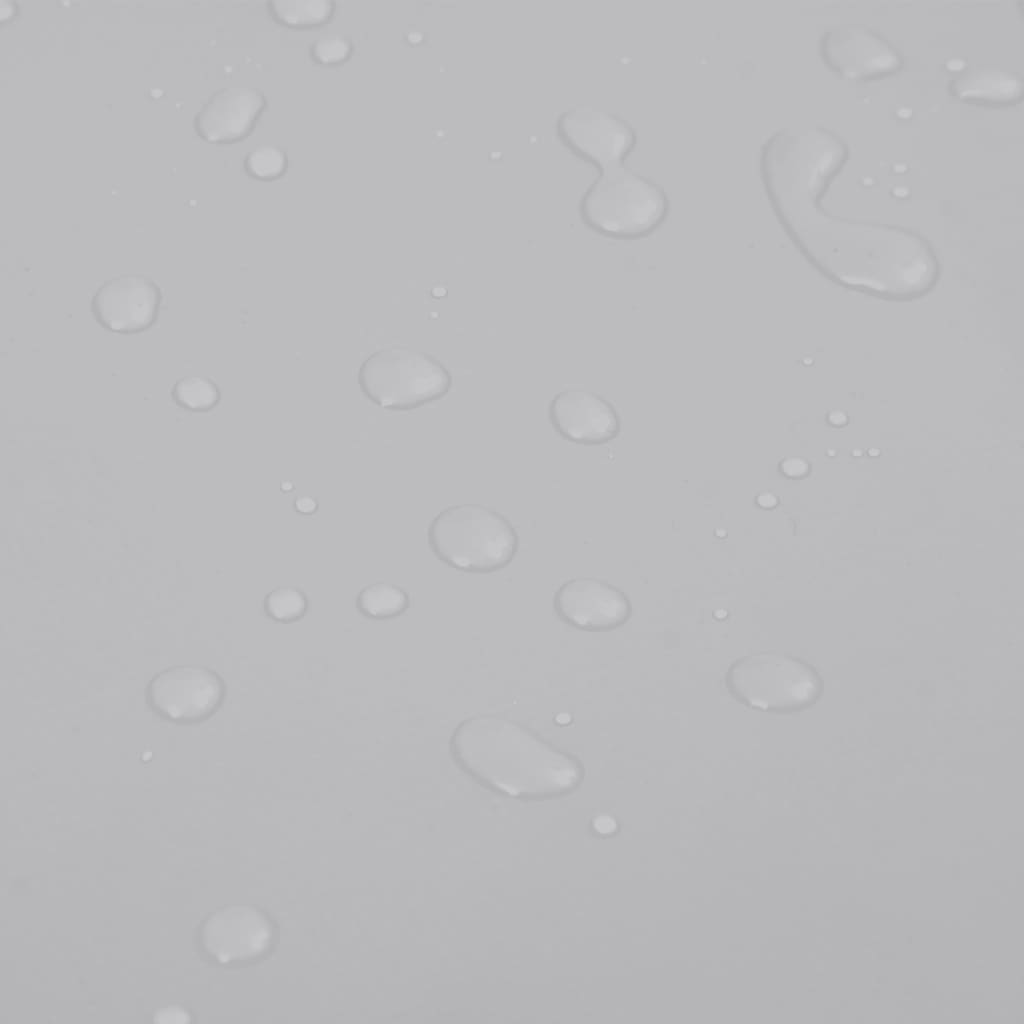 Plane 650g / m² Grau 1,5 x 2 m Canvas mit PVC-Beschichtung
