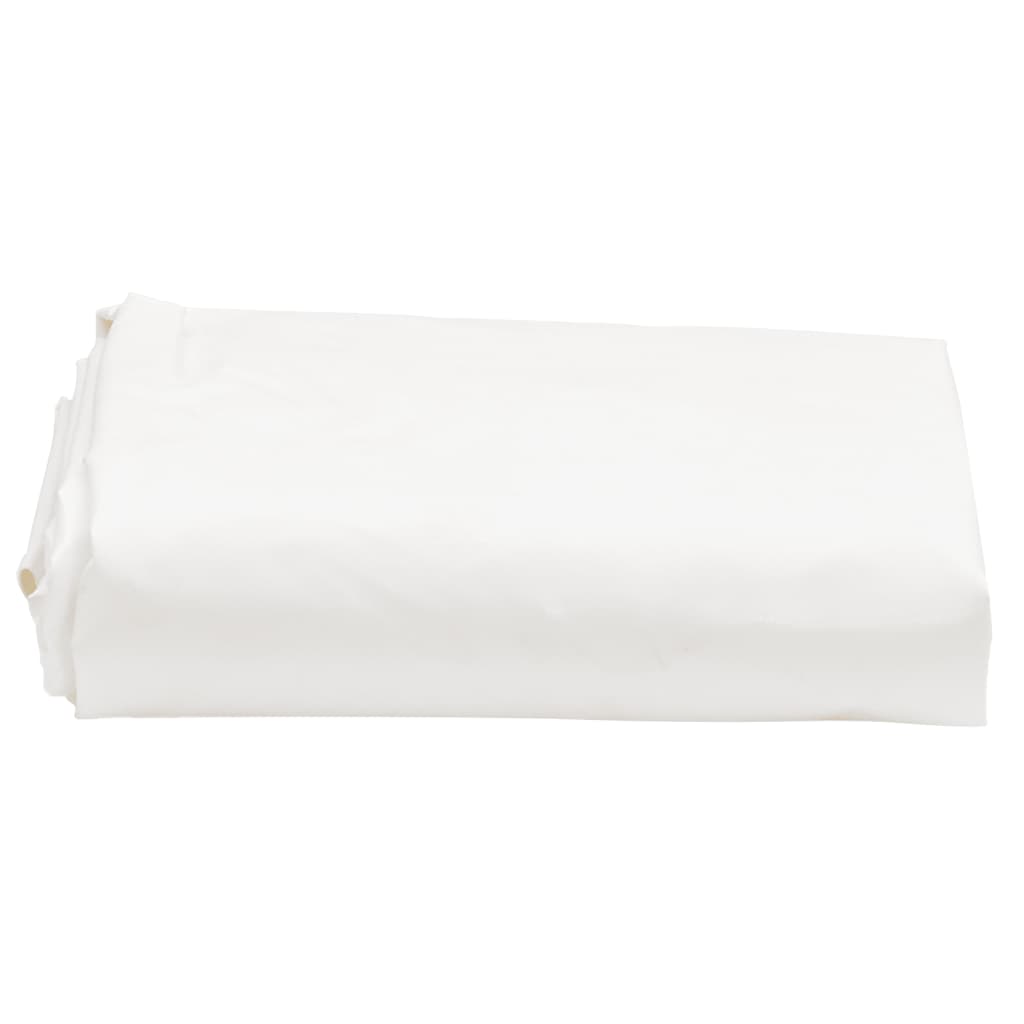 Plane 650g / m² Weiß 1,5 x 2,5 m Canvas mit PVC-Beschichtung