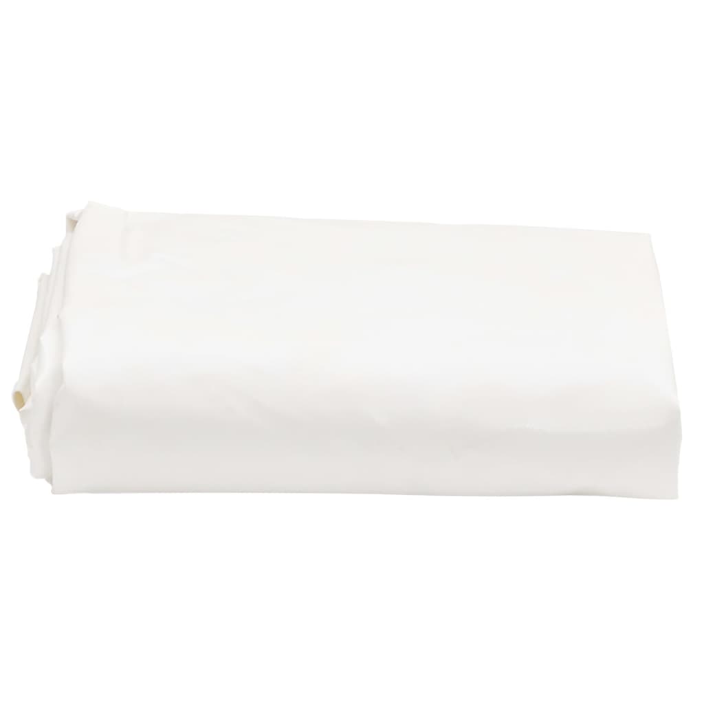 Plane 650g / m² Weiß 2,5 x 4,5 m Canvas mit PVC-Beschichtung