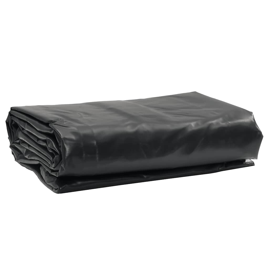 Plane 650g / m² Anthrazit 2 x 3 m Canvas mit PVC-Beschichtung