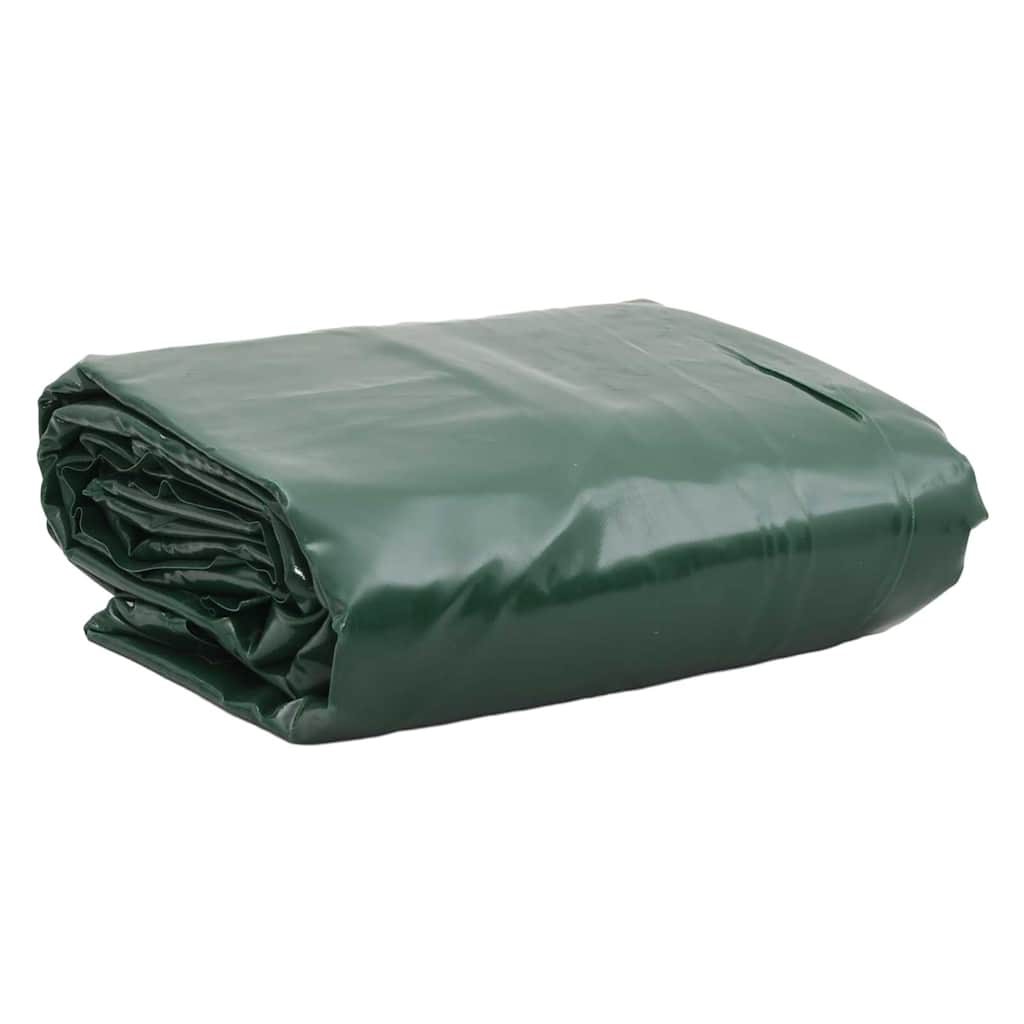 Plane 650g / m² Grün 4 x 5 m Canvas mit PVC-Beschichtung