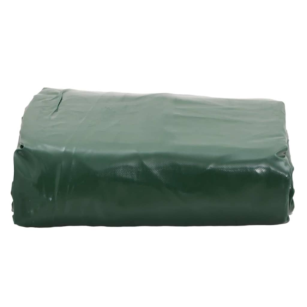 Plane 650g / m² Grün 4 x 5 m Canvas mit PVC-Beschichtung