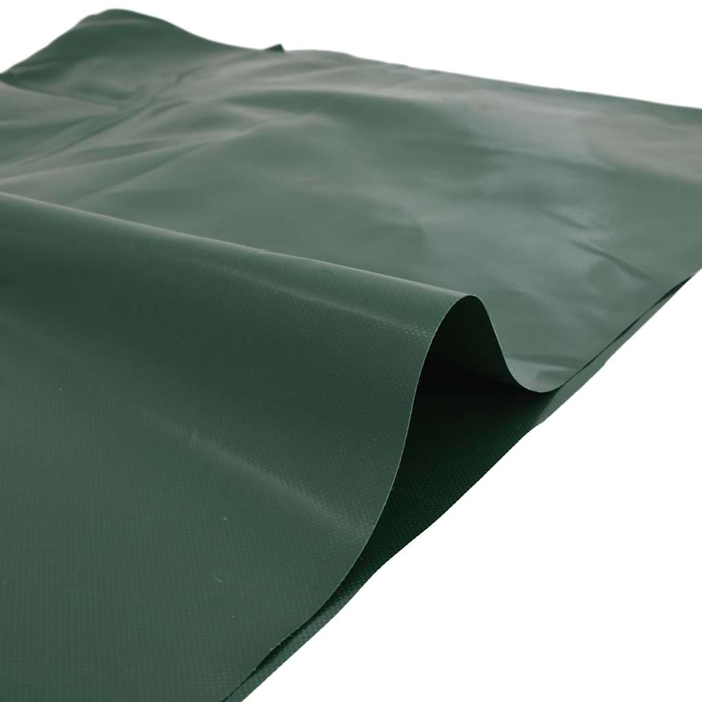 Plane 650g / m² Grün 4 x 5 m Canvas mit PVC-Beschichtung