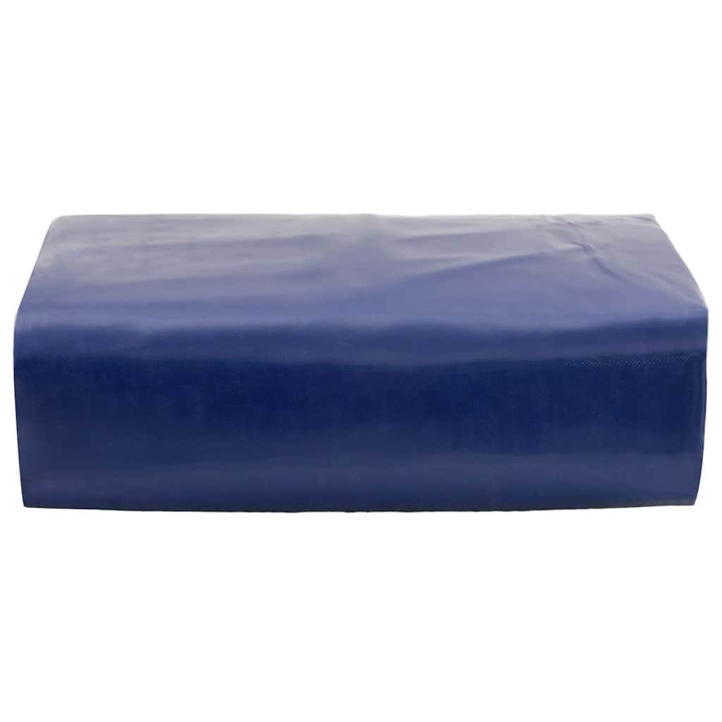 Plane 650g / m² Blau 4 x 7 m Canvas mit PVC-Beschichtung