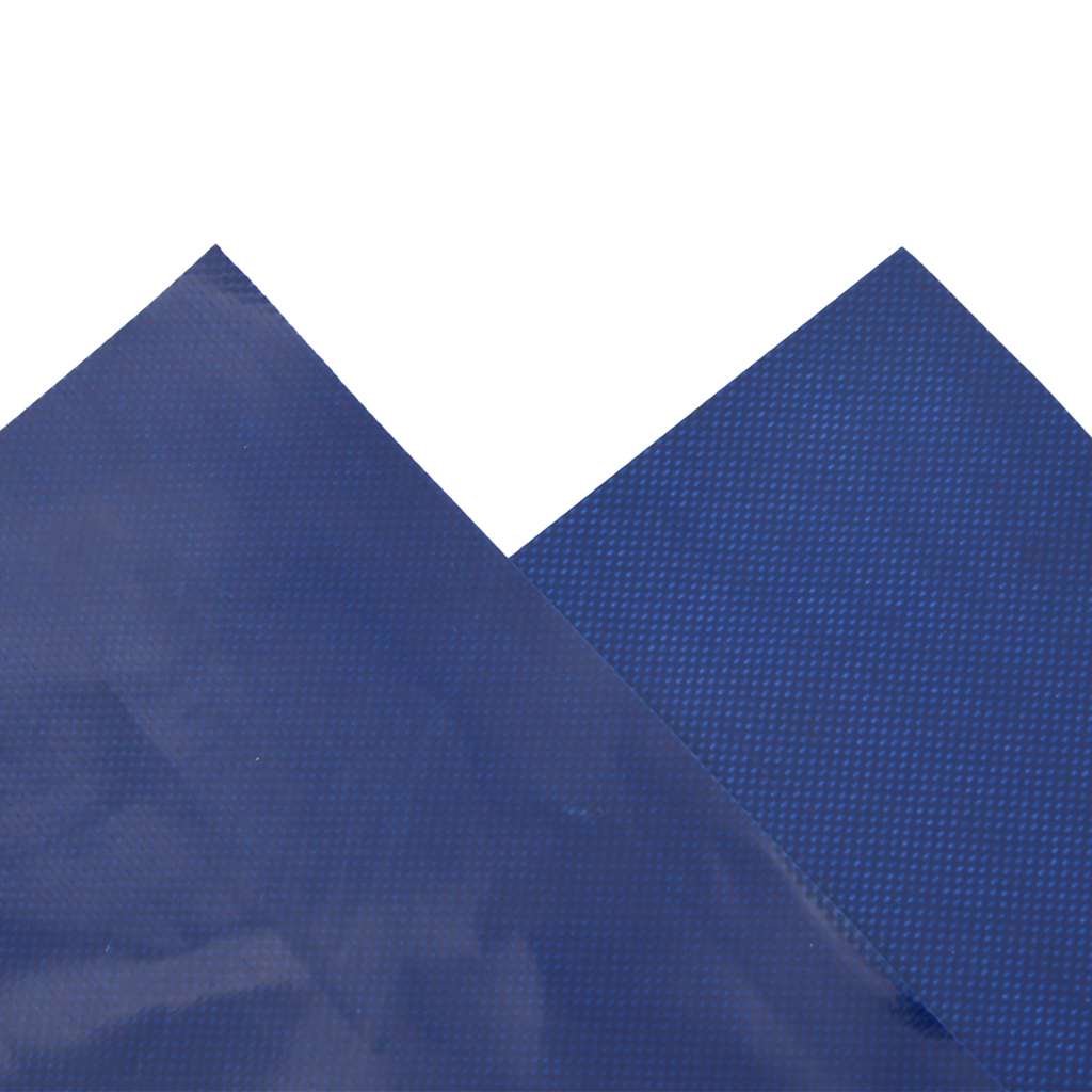 Plane 650g / m² Blau 1 x 2,5 m Canvas mit PVC-Beschichtung
