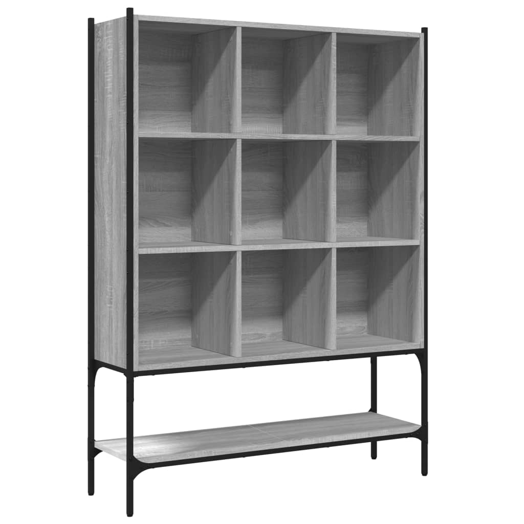 Bookshelf Grey Sonoma 102x30x141.5 cm wood material