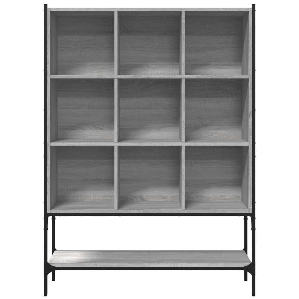 Bookshelf Grey Sonoma 102x30x141.5 cm wood material