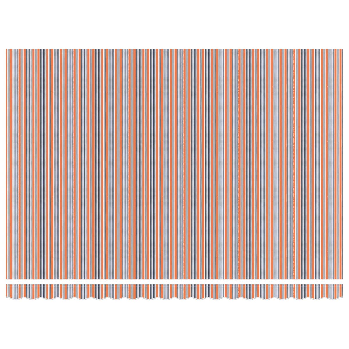 Ersatzstoff für Markise Mehrfarbig 400x300 cm Polyester