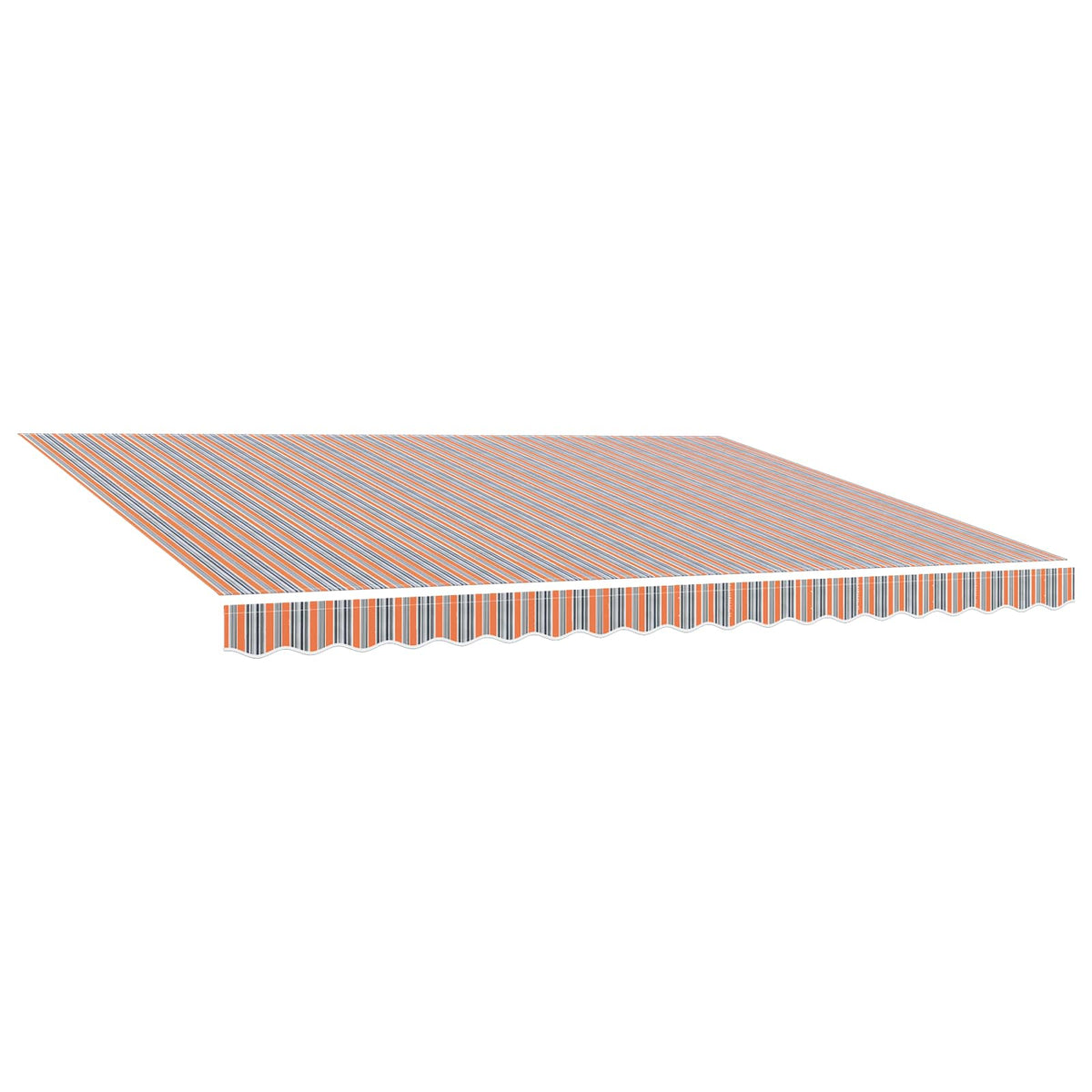 Ersatzstoff für Markise Mehrfarbig 500x350 cm Polyester