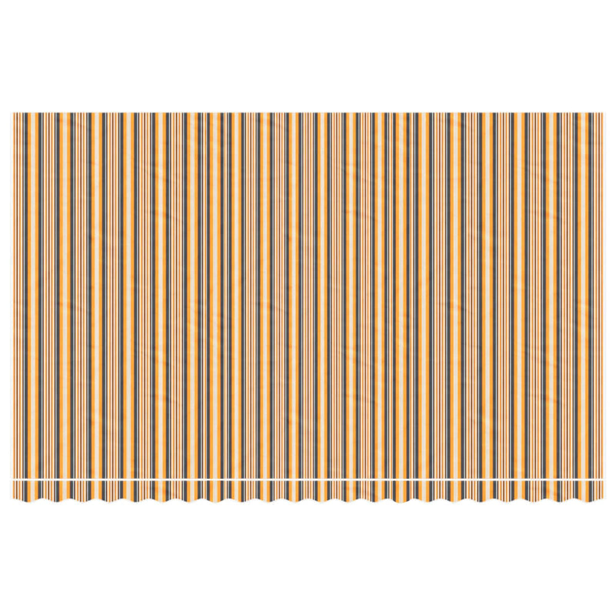 Ersatzstoff für Markise Mehrfarbig 500x300 cm Polyester