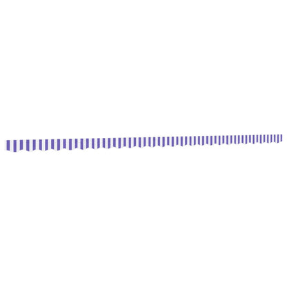 Markisenvolant Blau und Weiß Gestreift 600 cm