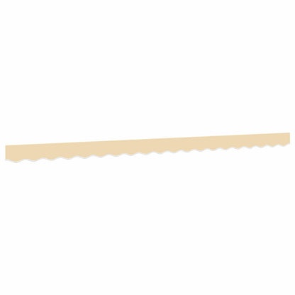 Markisenvolant Creme Gestreift 600 cm