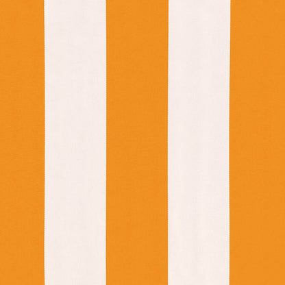 Markisenvolant Gelb und Weiß Gestreift 400 cm