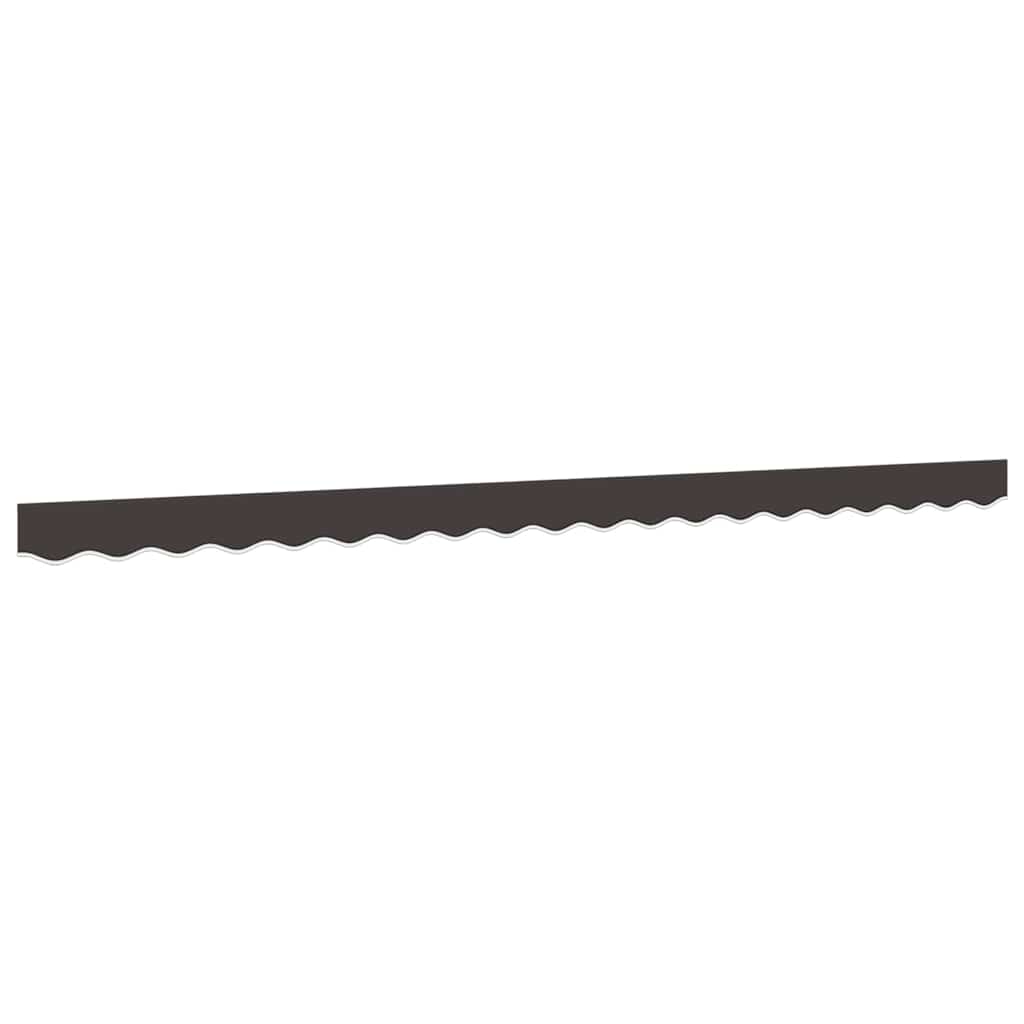 Markisenvolant Anthrazit Gestreift 400 cm