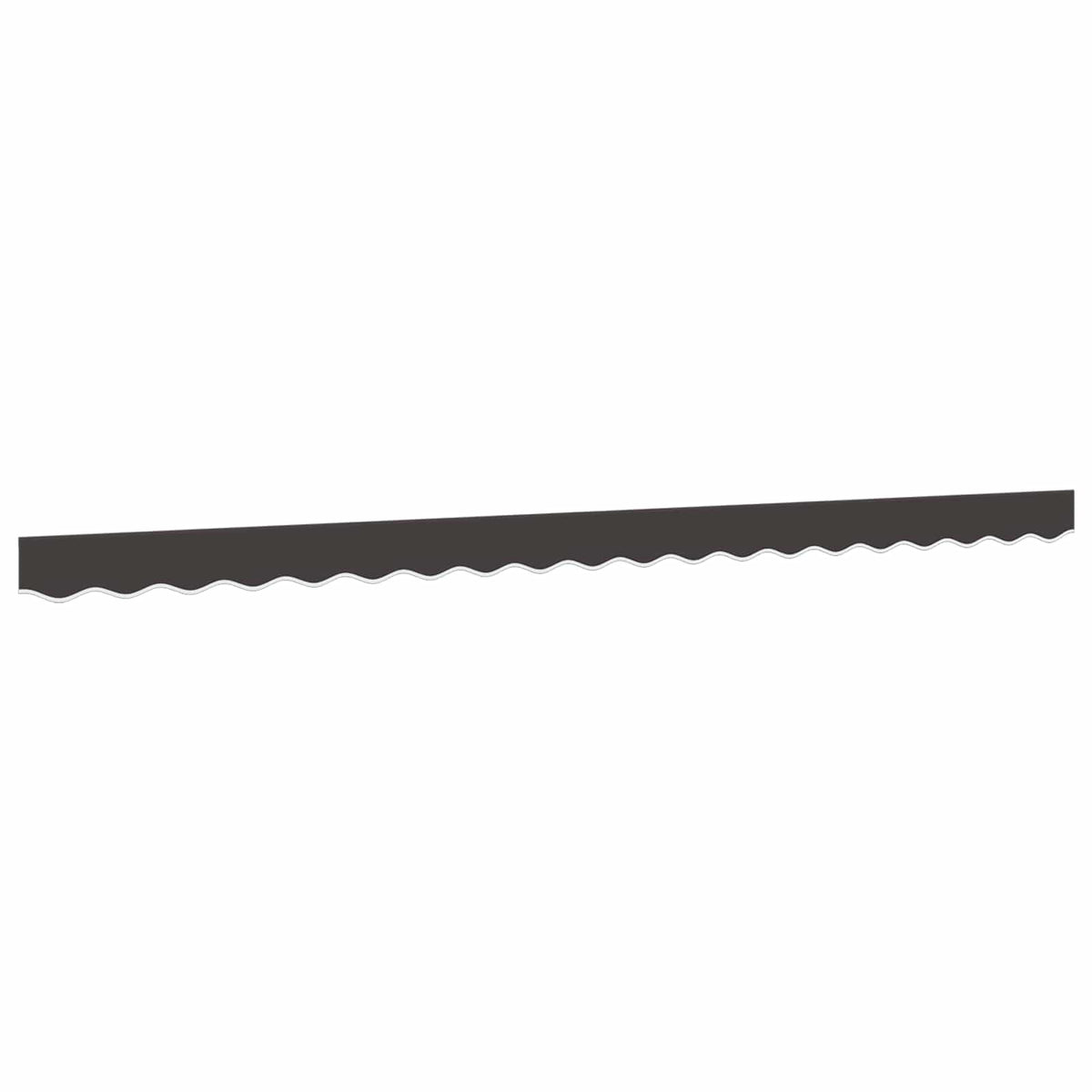 Markisenvolant Anthrazit Gestreift 400 cm