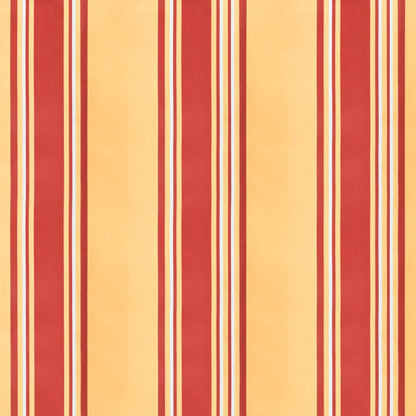 Markisenvolant Gelb und Orange Gestreift 350 cm
