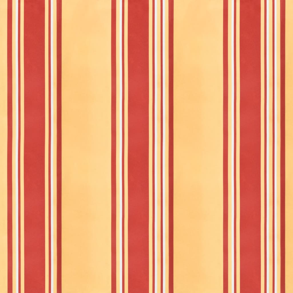 Markisenvolant Gelb und Orange Gestreift 400 cm