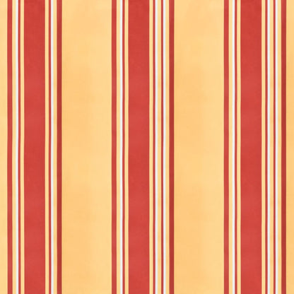 Markisenvolant Gelb und Orange Gestreift 400 cm
