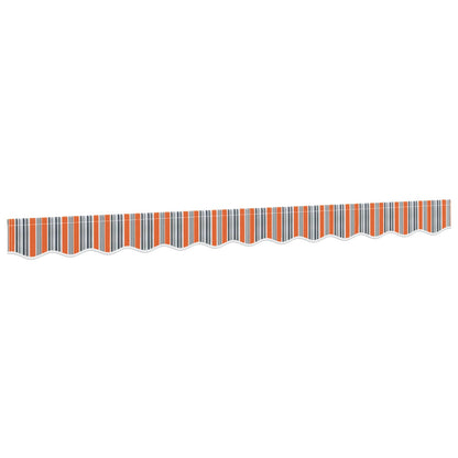 Markisenvolant Mehrfarbig Gestreift 350 cm