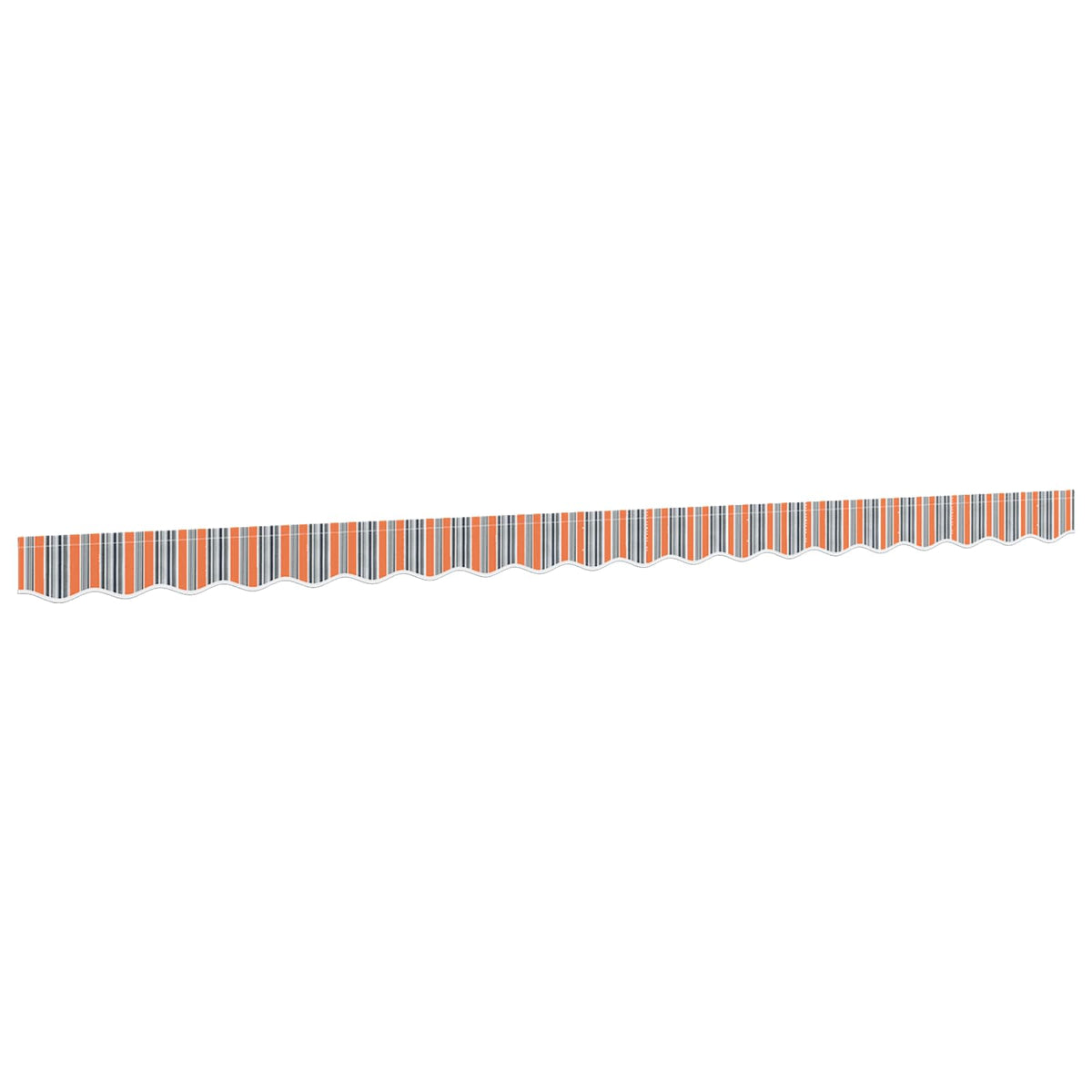 Markisenvolant Mehrfarbig Gestreift 500 cm