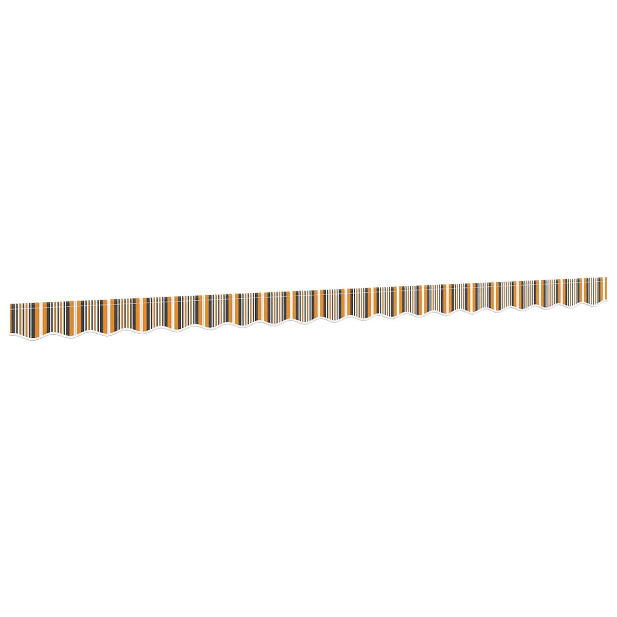 Markisenvolant Gelb und Grau Gestreift 450 cm
