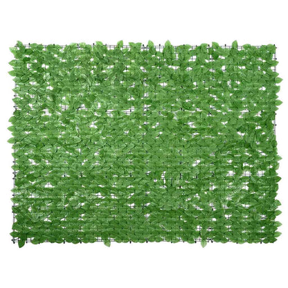 Balkon-Sichtschutz mit Grünen Blättern 200x150 cm
