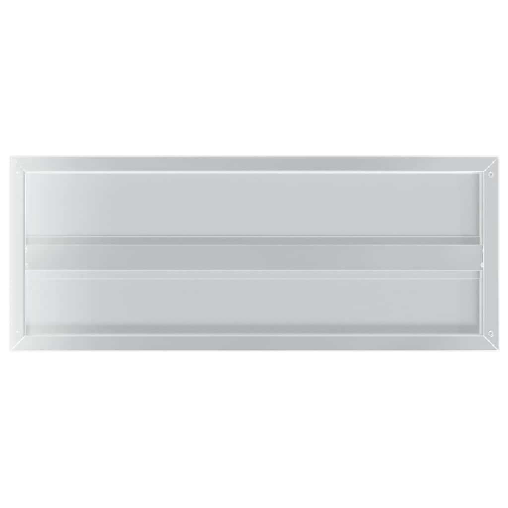 Wandregale 2 Stk. 75x30 cm Silbern Edelstahl