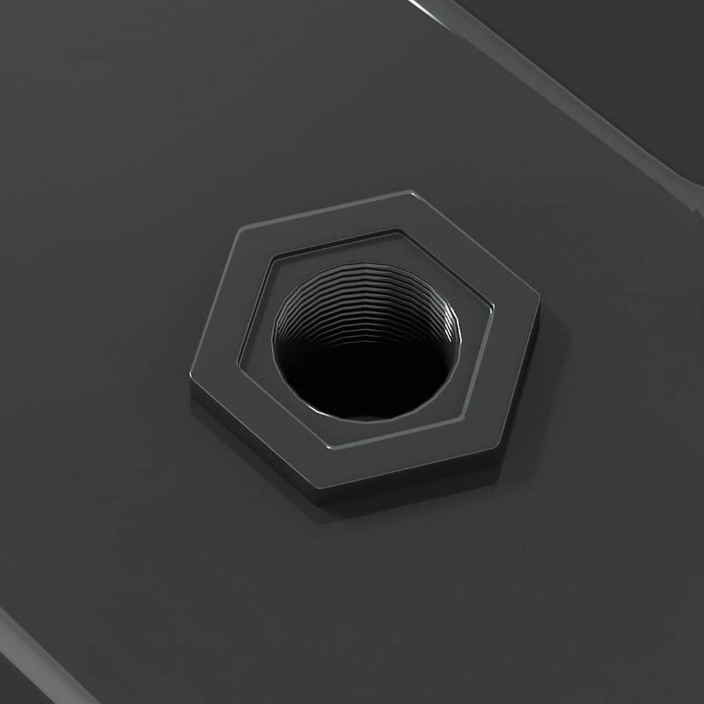 Wandregale 2 Stk. 100x30 cm Schwarz Edelstahl