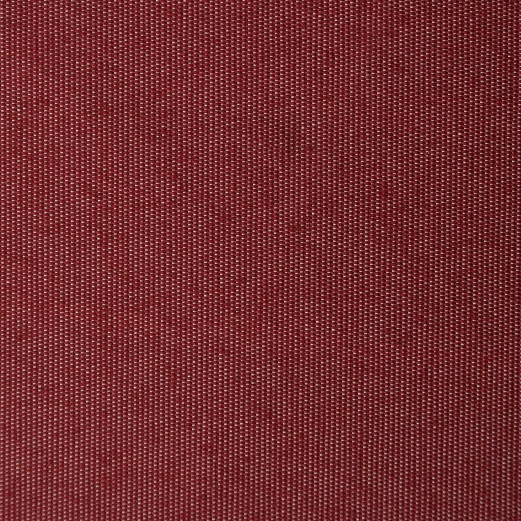 Markise Manuell mit LED Weinrot 400x350 cm