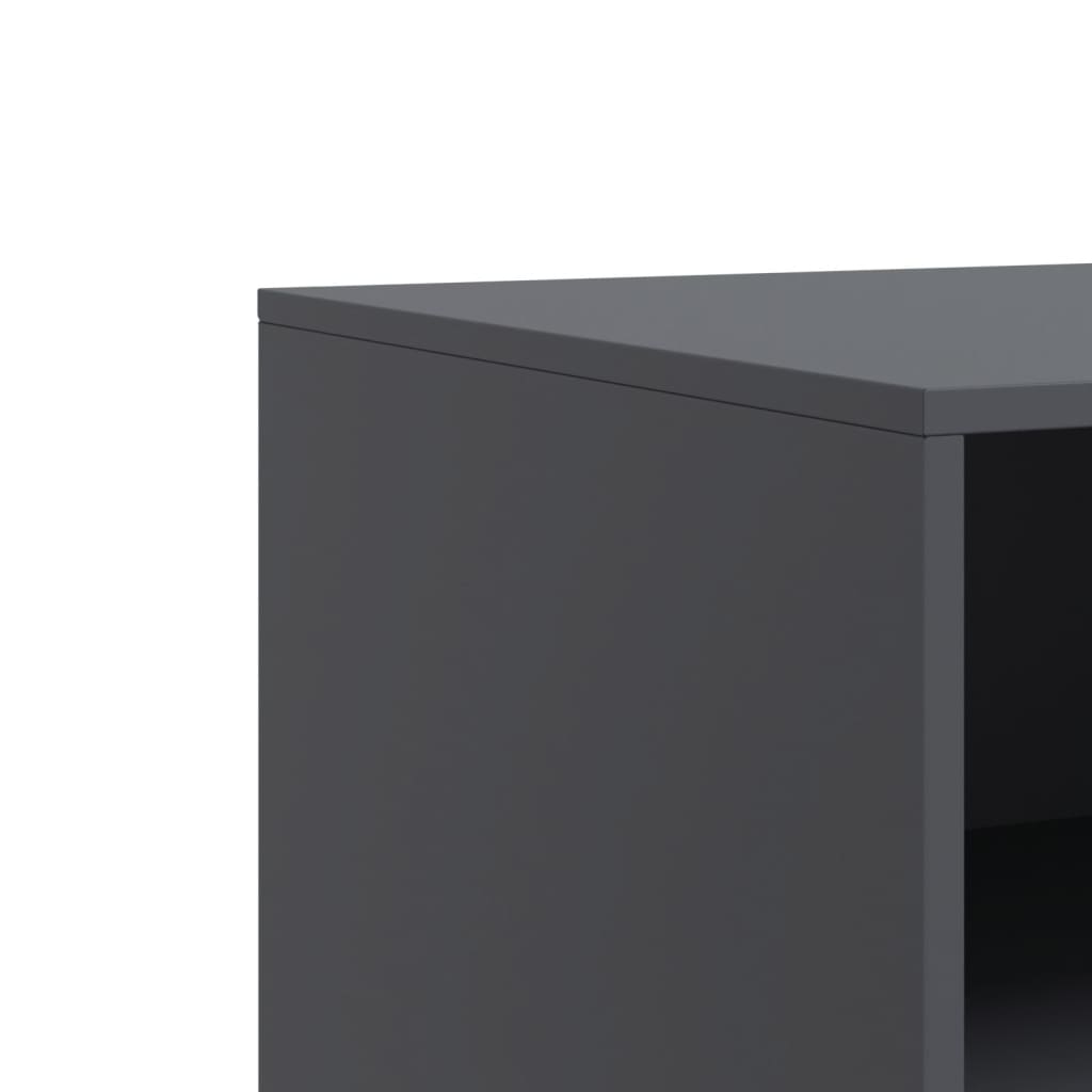 Meubles TV 2 pcs. Anthracite 67x39x44 cm en acier