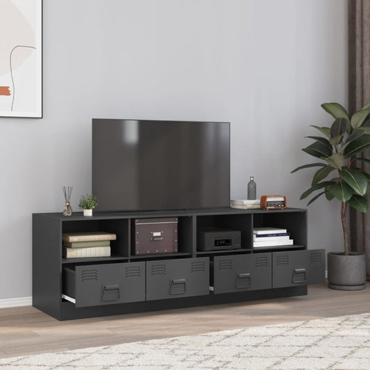 Meubles TV 2 pcs. Anthracite 67x39x44 cm en acier