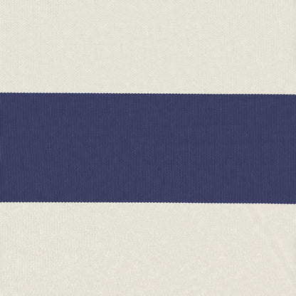 Freistehende Markise Blau und Weiß 500x300 cm Stoff und Stahl