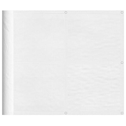 Balkon-Sichtschutz Sandfarben 90x600 cm 100% Polyester-Oxford