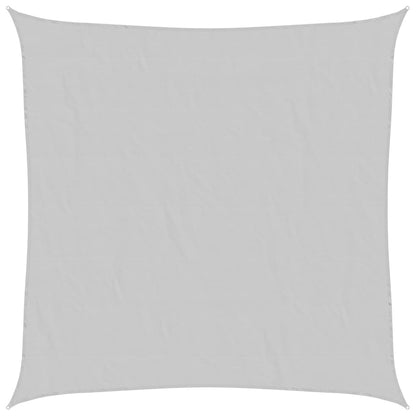 Sonnensegel Hellgrau 4x4 m 100% Polyester Oxford