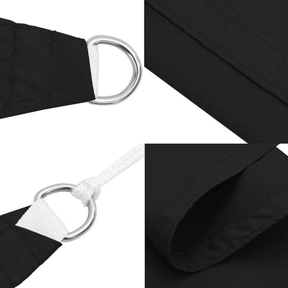 Sonnensegel Sandfarbe 3,5x4,5 m 100% Polyester Oxford