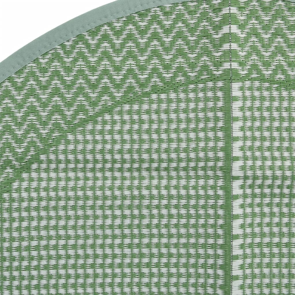Outdoor-Teppich ARAKIL Grün Ø200 cm PP