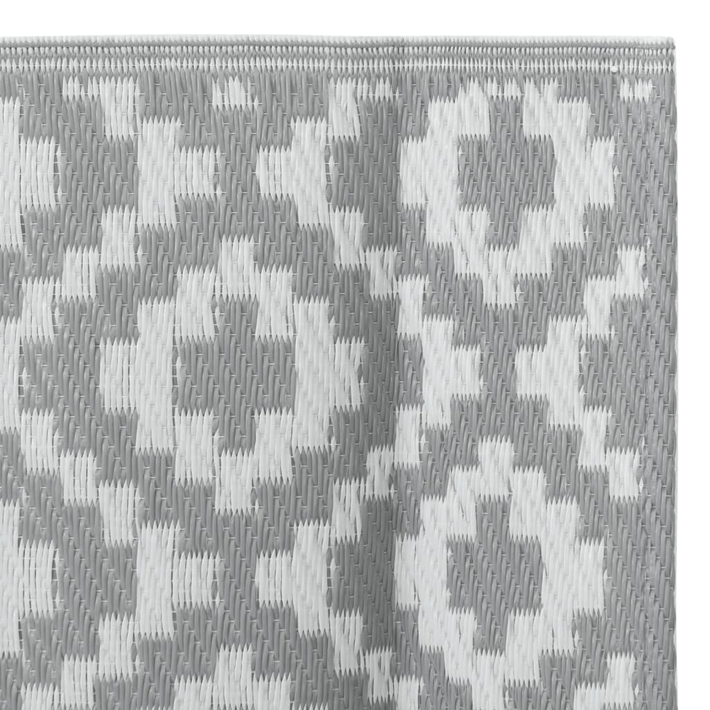 Outdoor carpet ARAKIL gray 120x180 cm PP