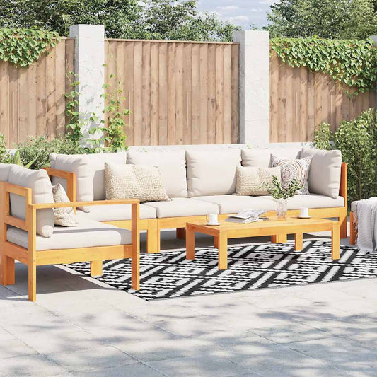 Outdoor rug ARAKIL white and black 160x230 cm PP