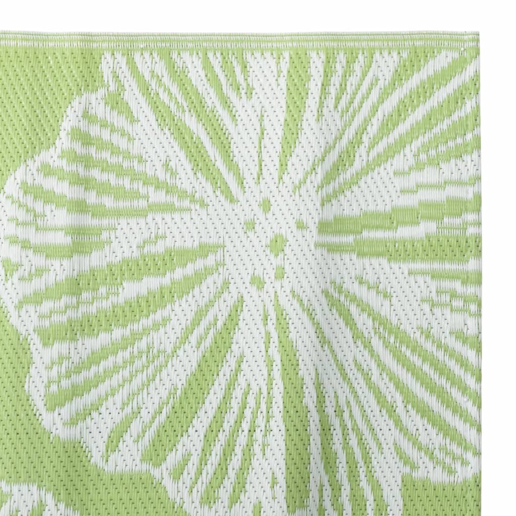 Tapis d'extérieur vert 80x150 cm PP