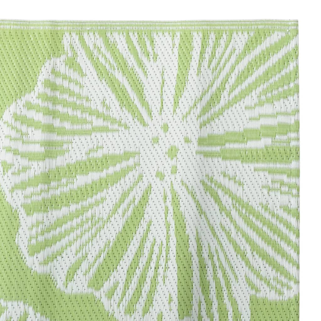 Tapis d'extérieur vert 120x180 cm PP