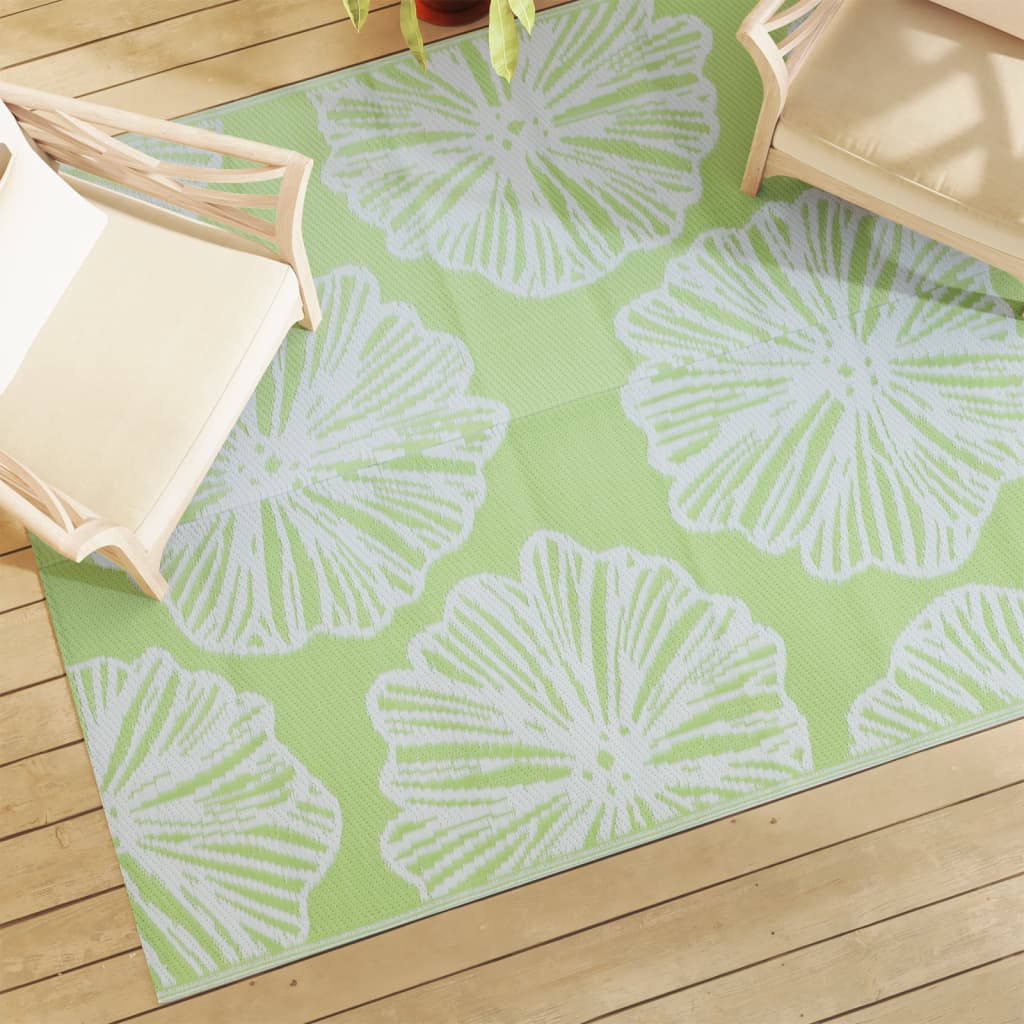 Tapis extérieur vert 160x230 cm PP