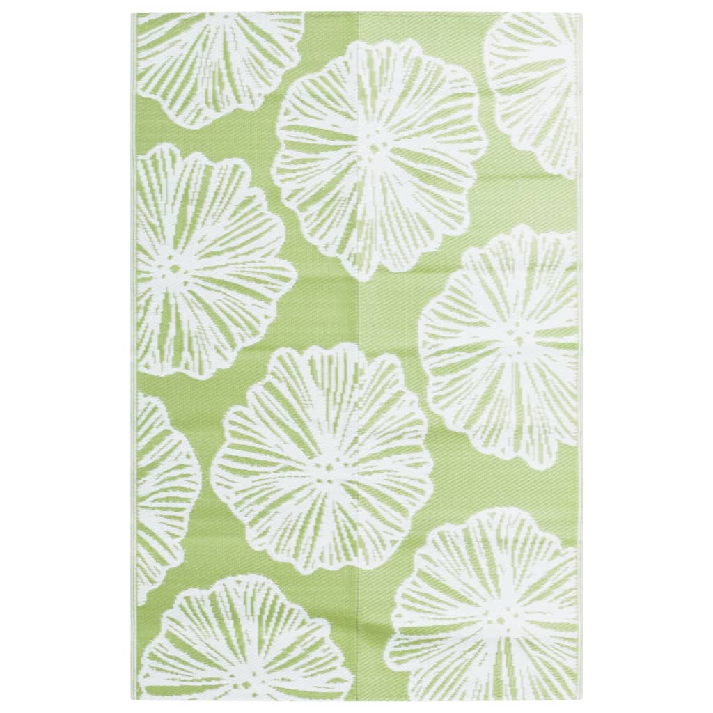 Tapis extérieur vert 190x290 cm PP